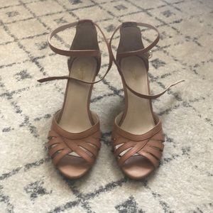 Seychelles Strappy Heels - Worn Once!